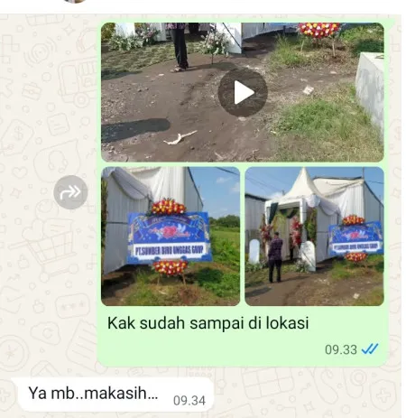 Pengiriman Karangan Bunga Kunden Blora